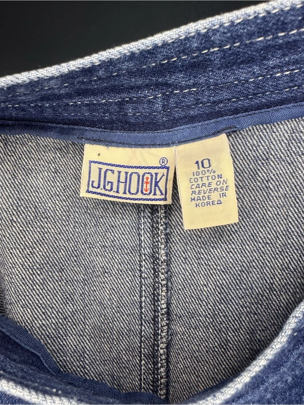 JGHOOk Vintage Dark Blue Denim Maxi Skirt